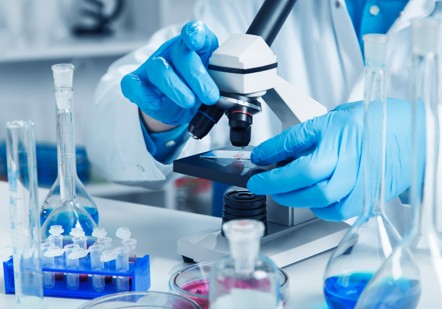 Expérience en laboratoire